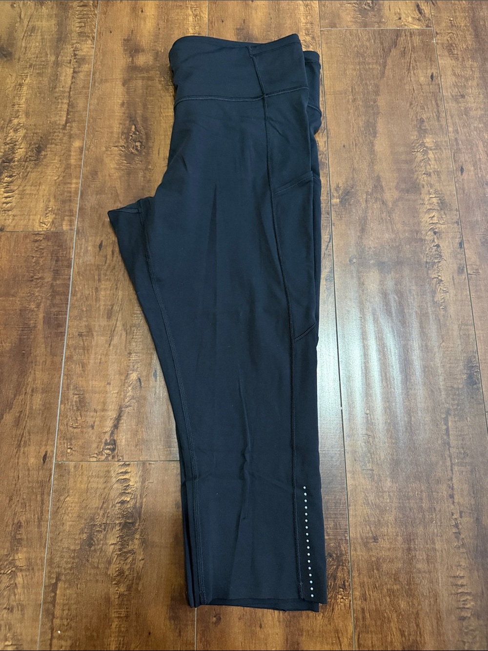 lululemon athletica Black High-Rise Leggings with Pockets, 19 inch inseam